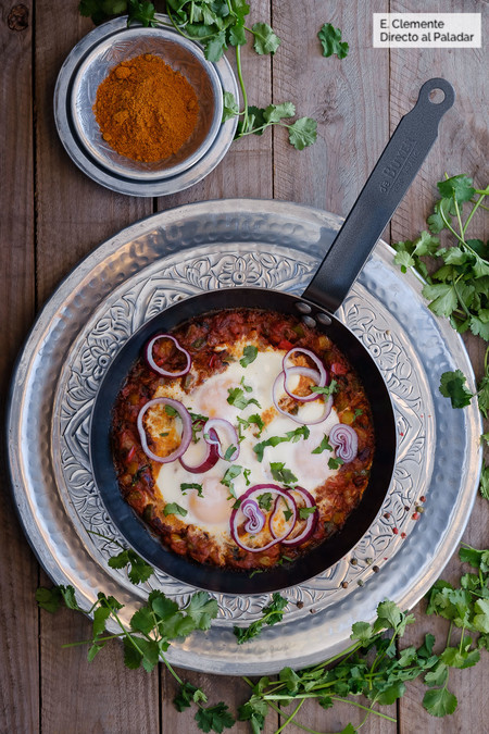 Chackchouka. Receta