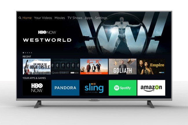 Amazon Fire TV interfaz de usuario