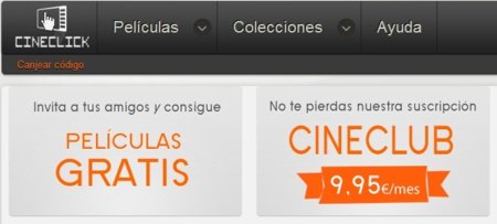 Cineclub, la tarifa plana española de cine a lo Netflix
