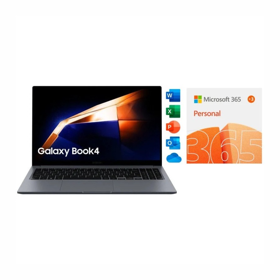 Samsung Galaxy Book4 + Microsoft 365 12+3 Meses