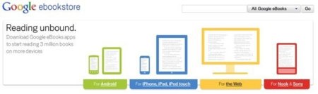 Presentan Google eBooks con aplicaciones para Android y iOS
