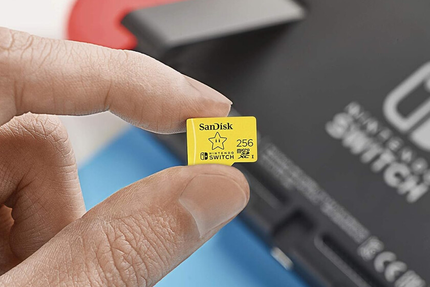 SanDisk 256GB microSDXC Tarjeta para Nintendo Switch, Tarjeta de memoria con licencia de Nintendo, hasta 100 MB/s UHS-I Class 10 U3