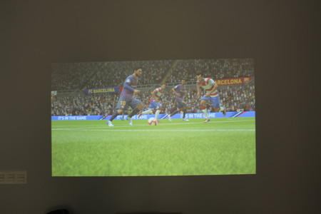 Benq W2700 4k Prueba Fifa Sin Luz