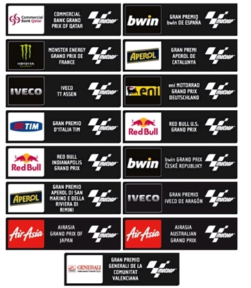 title sponsor motoGP