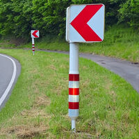 Las señales de tráfico de metal pueden ser mortales para los motoristas. Alemania ha tenido la idea del año: hacerlas de plástico 