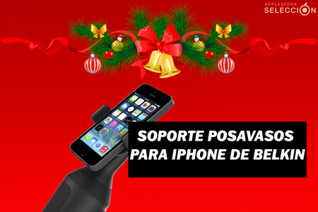El soporte para posavasos del coche de Belkin compatible con iPhone 12 está rebajadísimo a 17,19 euros en Amazon