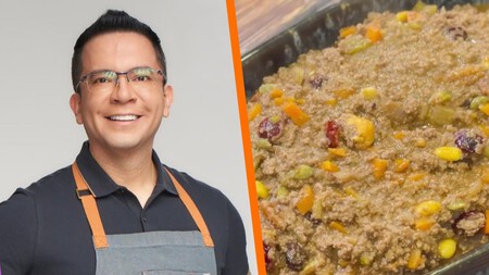 Cómo hacer relleno de pavo con carne molida y fruto secos, con la receta y trucos del Chef José Ramón Castillo