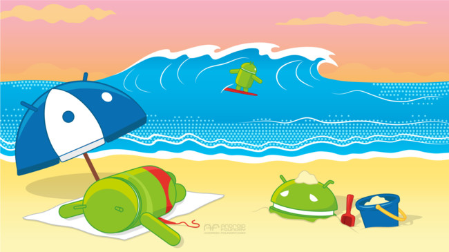 Android Beach
