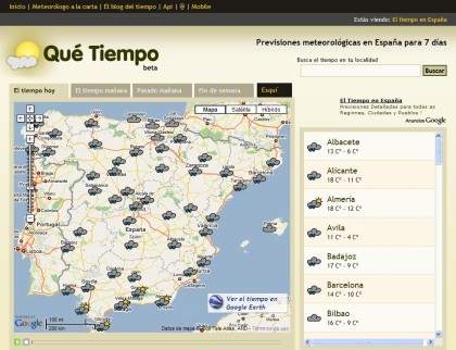 Qué tiempo: la previsión meteorológica para España
