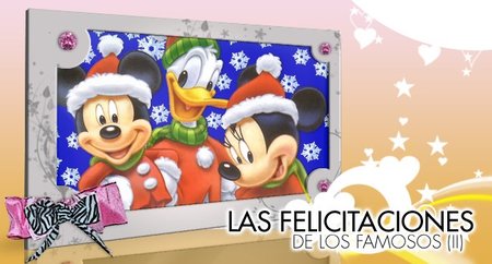 Más y más felicitaciones navideñas de los famosos, ¡¡esto es un no parar!!