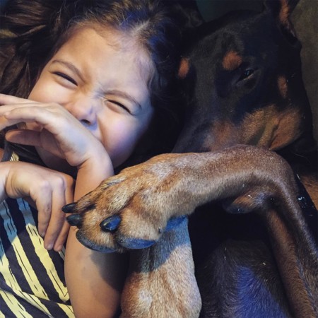 Cutie And The Beast Dog Girl Seana Doberman 93