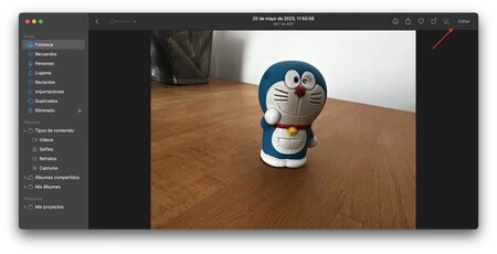 複数の写真を編集する Mac 2