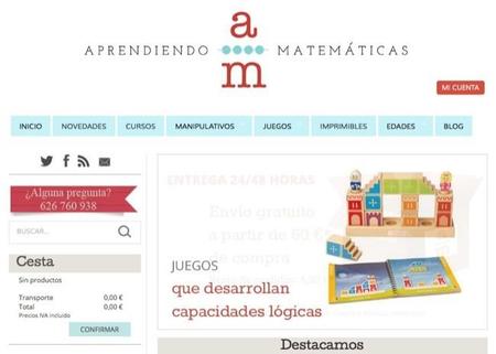 Aprendiendo matemáticas es una página en Internet con recursos para mejorar los conocimientos de esta materia