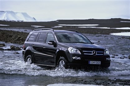 Mercedes Clase GL en Islandia