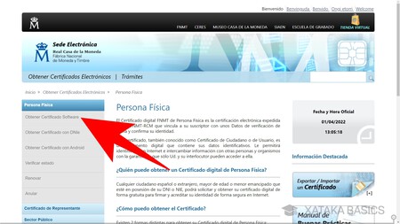 Certificado Software