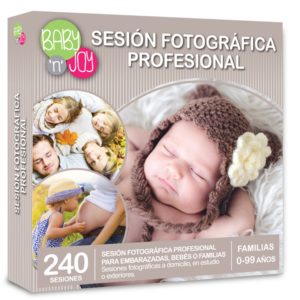 Caja Regalo Sesión fotográfica para tu bebé "Njoy"