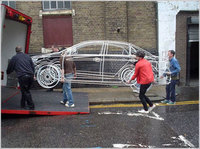 Se retira el Subaru Impreza de alambre