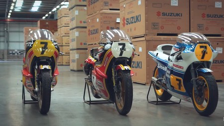 Suzuki va a restaurar estas tres joyas ex-Barry Sheene, aunque no sean motos campeonas