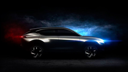 Pininfarina K350, el SUV eléctrico de lujo se insinúa en este teaser antes de Pekín
