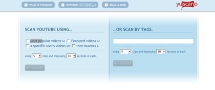 Yuscano, otra forma de buscar vídeos en YouTube
