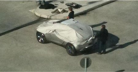 Fotos espia del Peugeot HR1 Concept