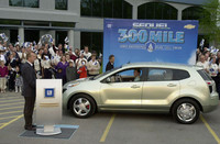 Chevy Sequel, 482,80 kilómetros recorridos, cero emisiones