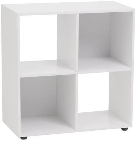 estantería cubos