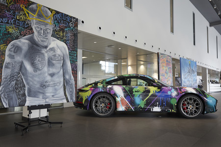 Steve McQuenn y Porsche 911 992 por René Mäkelä