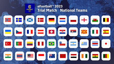 Efootball2023 Trialmatch Nationalteams