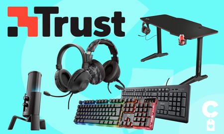 Nueva selección de ofertas de Amazon en periféricos gaming y de trabajo Trust: equípate a los mejores precios en teclados, auriculares, micrófonos o mesas para gamers