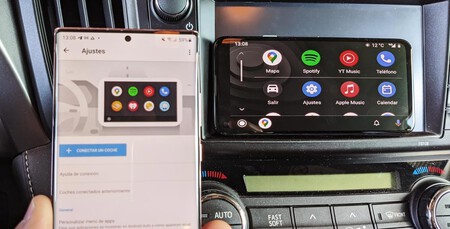 Android Auto desde un móvil
