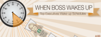 Cuando los jefes son los más madrugadores (Infografía) 