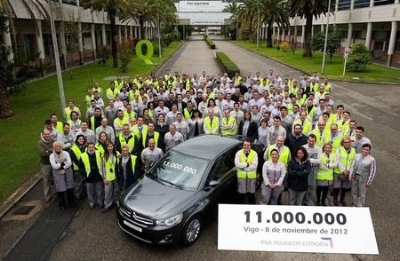 Fabricación de coches en España
