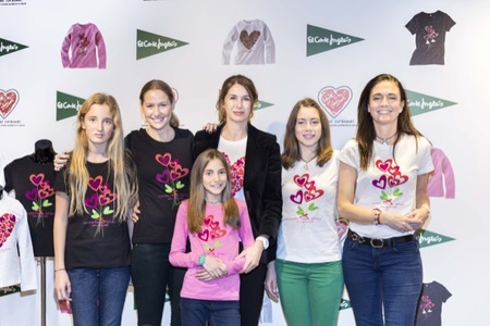 El Corte Inglés vende camisetas solidarias con diseño de Ágatha Ruiz de la Prada y beneficios para la Fundación Menudos Corazones