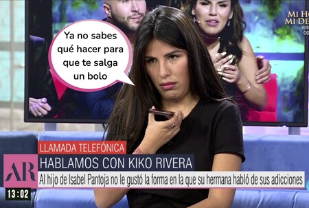 Isa Pantoja se emociona con la disculpa en directo de Kiko Rivera: "Te voy a llevar al altar, estaré en la boda vaya quien vaya"