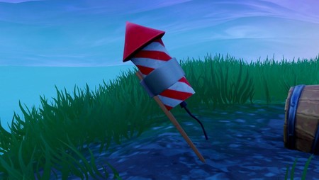 Desafío Fortnite: enciende fuegos artificiales congelados