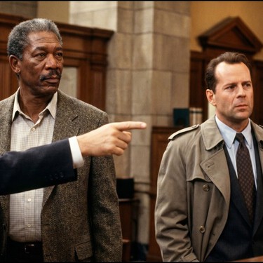 "Una pesadilla": Si pudiera, Morgan Freeman borraría con gusto esta película con Bruce Willis y Tom Hanks 