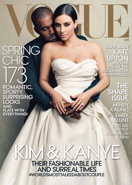 Y por fin Kim Kardashian protagonizó una portada de Vogue