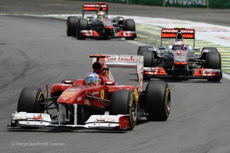 Fernando Alonso y Jenson Button