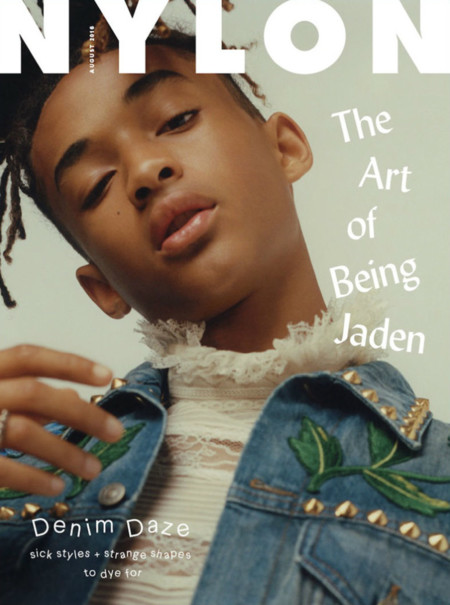 Jaden Smith protagoniza la portada de la revista Nylon con un estilo retro fabuloso