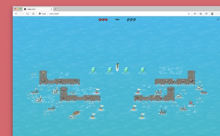 Tras el juego del dinosaurio de Chrome, Microsoft Edge tendrá uno de surf: así puedes probarlo