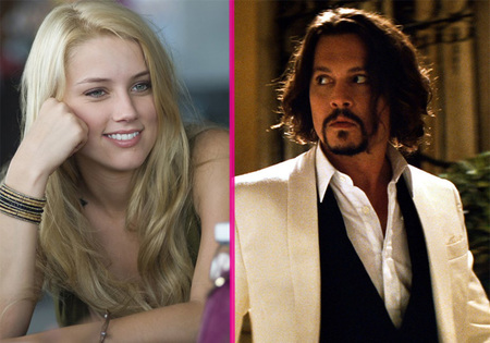 Johnny Depp... ¿y Amber Heard? ¡Esto es llegar y besar el santo!