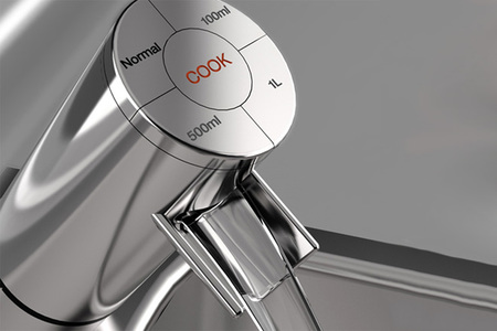 Cook, el grifo que sirve justo el agua que necesitas
