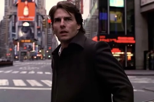 Tom Cruise Vanilla Sky Escena Mas Cara Historia Cine Times Square