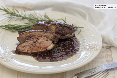 Magret de pato con vinagre balsámico y miel. Receta