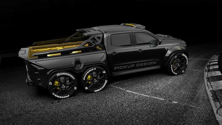Locura es cuando Carlex fusiona la Mercedes-Benz Clase X, deportividad y 6x6 en un mismo coche