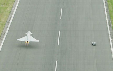 Bugatti Veyron vs Eurofighter