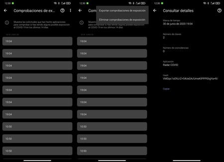 Datos App Coronavirus Google