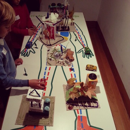 Taller infantil en el Museo ICO basado en la exposición del arquitecto chino Ma Yansong