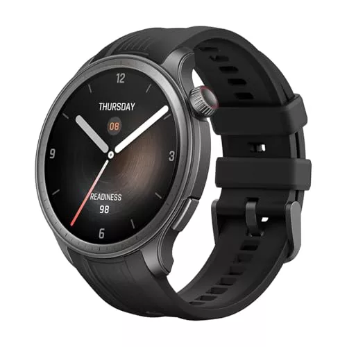 Amazfit Balance Reloj Inteligente 46 mm, Pago Sin Contacto NFC, AI Entrenador Físico, Batería de 14 Días, Monitoreo del Sueño y la Salud, GPS, 150 Modos Deportivos, Smartwatch para Android y iPhone